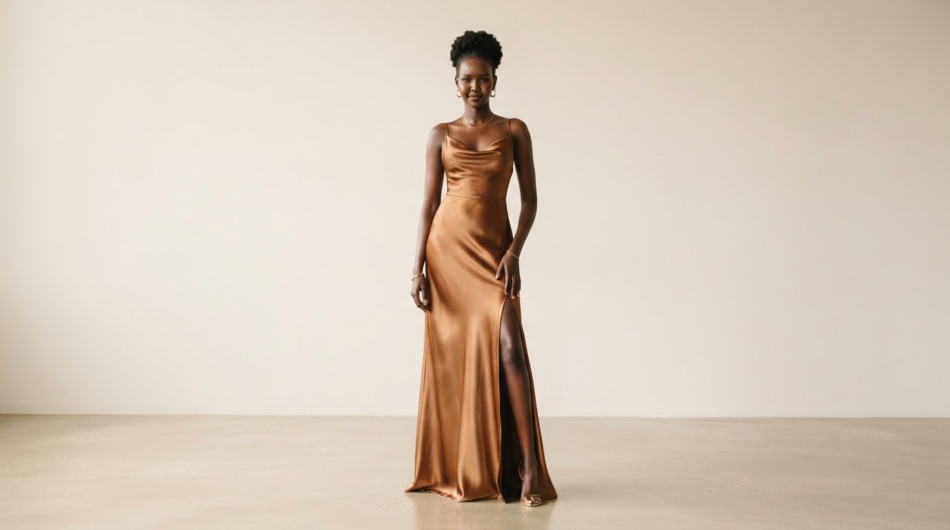A-line midi dress